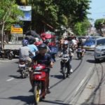 Links rijden op Bali