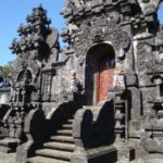 Buurt tempel op Bali