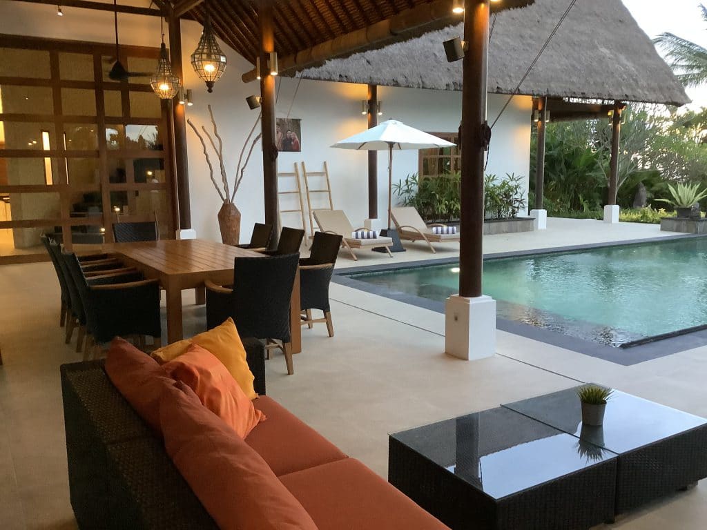 Villa op Bali aan zee